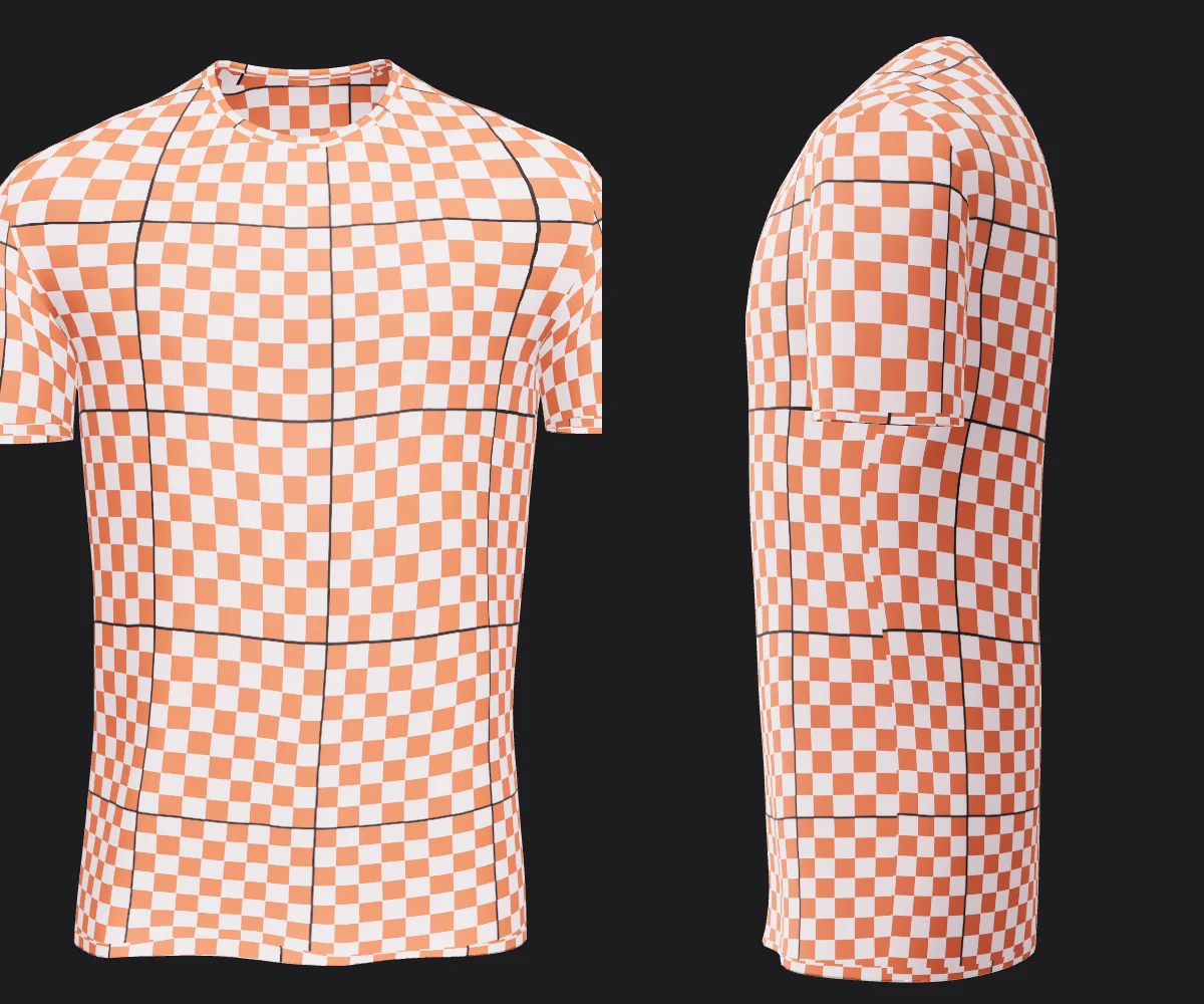UV MAP, VORHER